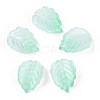 Baking Paint Transparent Glass Petal Beads DGLA-N004-05-1