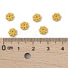 Alloy Beads Daisy Spacer Beads LF1249Y-01G-RS-3