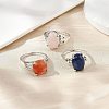 Natural & Synthetic Gemstone Rings G-T017-01-3