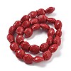 Synthetic Coral Carved Beads Strands CORA-C003-13B-02-2