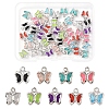 45Pcs 9 Colors Glass Charms KK-FS0001-67-1