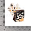 Halloween Theme Opaque Acrylic Pendants SACR-S034-02D-3