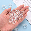 Transparent Acrylic Pendants TACR-T024-05B-205-5