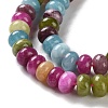 Natural Dyed White Jade Beads Strands G-B124-B01-01-4