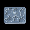 Starfish/Whale/Octopus Pendant DIY Silhouette Silicone Mold LS-DIY-K073-09A-4