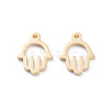 304 Stainless Steel Charms STAS-I151-11G-1