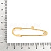 Ion Plating(IP) 304 Stainless Steel Safety Pins Brooch Findings STAS-K252-05A-G-01-3