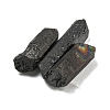 Electroplated Natural Quartz Crystal Graduated Beads Strands G-P315-A12-2