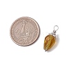 Electroplate Glass Pendants PALLOY-JF03208-3