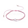Nylon Thread Braided Beads Bracelets BJEW-JB04346-03-1