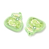 Baking Paint Alloy Pendants FIND-G109-07C-2
