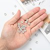 Iron Grade A Crystal Rhinestone Spacer Beads RB-A010-8MM-S-6