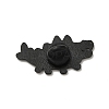 Black Baking Paint Zinc Alloy Brooches JEWB-M037-01F-2