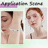 64Pcs 4 Styles Tibetan Style Alloy Bead Caps FIND-SC0009-51-5