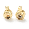 Brass Crimp Beads KK-F826-03G-1