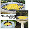 ABS Plastic Floating Bee Island AJEW-WH0248-803-5