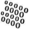 DICOSMETIC 18Pcs 9 Size 201 Stainless Steel Plain Band Ring for Men Women RJEW-DC0001-07A-2