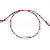 Natural Freshwater Pearl Bead Braided Bead Bracelets JH8725-1-2