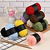 10Pcs 10 Colors Polyester Yarn for Knitting & Crochet YCOR-SZ0001-03A-4