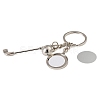 Golf Alloy Sublimation Blanks Keychains AL-CBAF9A1-02P-05-2