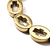 Electroplated Synthetic Non-magnetic Hematite Beads Strands G-L613-Z01-03F-3