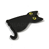 Halloween Black Cat Acrylic Pendants X-MACR-U005-01A-2