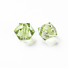 Transparent Acrylic Beads TACR-S154-15B-83-2