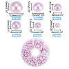 1Box ABS Plastic Imitation Pearl Dome Cabochons SACR-PH0001-11-1