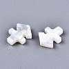 Natural White Shell Beads SSHEL-ZX004-02G-2