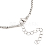 Brass Box Chain Bracelet Making KK-CBADBBF-01P-2