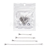 4 Strands 4 Styles 304 Stainless Steel Chain Extender STAS-YW0001-11-1