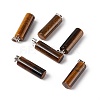 Natural Tiger Eye Pendants G-E135-02P-03-1