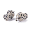 Natural Dalmatian Jasper Pendants G-M380-B09-P-3