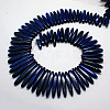 Natural Gemstone Lapis Lazuli Graduated Beads Strands G-F129-01-2