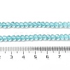 Transparent Glass Beads EGLA-A035-T4mm-D08-5