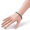 Natural Malachite Beaded Bracelets BJEW-JB06468-3