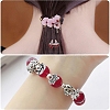 150Pcs 15 Styles Tibetan Style Alloy Flower Bead Caps FIND-YW0007-29-5