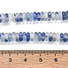 Blue Watermelon Stone Glass Beads Strands GG-CBAC08A-A02-02-3