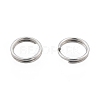 Non-Tarnish 304 Stainless Steel Split Rings STAS-N092-171D-01P-2