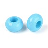 Opaque Acrylic European Large Hole Beads SACR-N019-03C-2