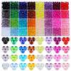 1280Pcs 32 Colors Transparent Acrylic Beads TACR-SZ0001-20B-1