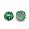 Synthetic Malachite Cabochons G-R416-6mm-38-2