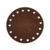 Flat Round Felt Fabric DIY-WH0250-76B-2