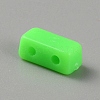 Opaque Acrylic Beads SACR-WH0011-10A-2