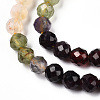 Natural & Synthetic Mixed Gemstone Beads Strands G-D080-A01-01-29-3