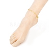 Double Layer Anklets AJEW-AN00309-03-4