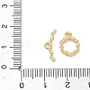 Brass Toggle Clasp KK-D289-53C-G-4
