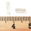 10G Ceylon Glass Twist Bugle Beads SEED-L012-01B-4