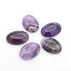 Natural Amethyst Cabochons X-G-P023-05-1