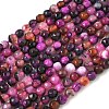 Natural Agate Beads Strands X-G-H302-A01-10-2